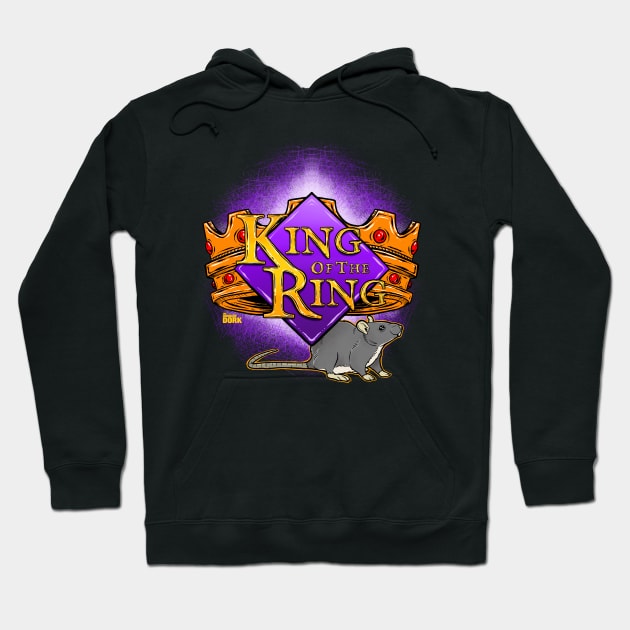 King of the ring rat Hoodie by The_Doodlin_Dork